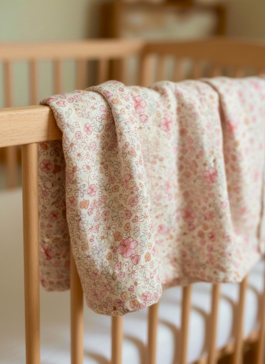 PİNK BLUE KULLANIMA HAZIR MÜSLİN ÖRTÜ