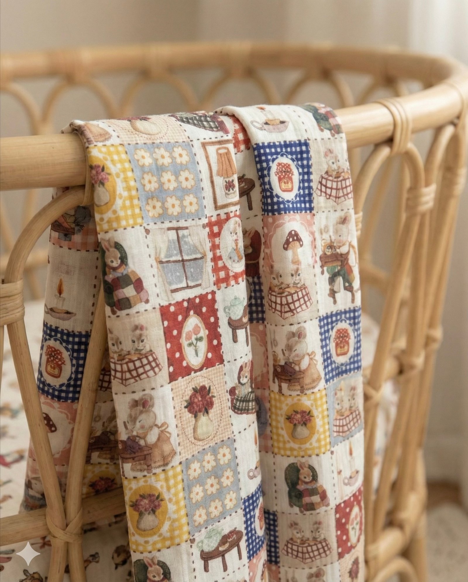 WİNTER STORY KULLANIMA HAZIR MÜSLİN ÖRTÜ